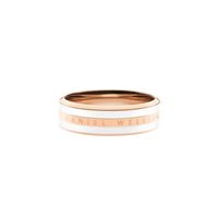 Anello Daniel Wellington Donna CLASSIC RING SATIN WHITE in Acciaio DW00400041 - DW00400041